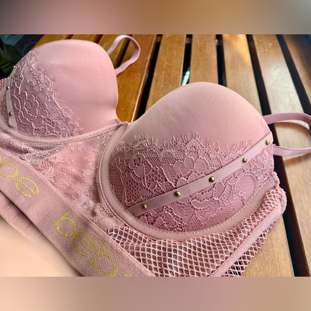 Dusty Pink Balletcore Bebe Bra